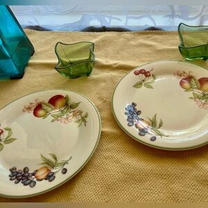 2 Royal Doulton salad/dessert plates. 8”